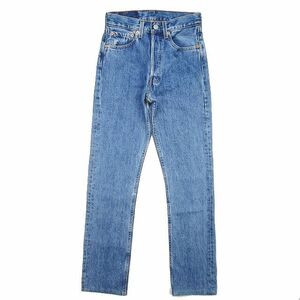 90s Vintage ヴィンテージ リーバイス Levi's USA製 米国製 6501-0193 デニム パンツ ジーンズ パンツ W26 L32 ライトインディゴ◎ME2