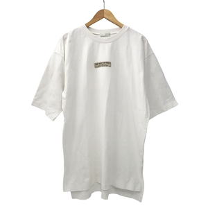 Galyge ガレージ クルーネック 半袖 バックプリント Tシャツ L WHITE ホワイト 89677Nc レディース