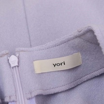 ヨリ yori 23AW ウールプルオーバー カットソー 長袖 F ラベンダー /HS ■OS レディース_画像3