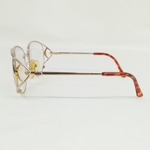 クリスチャンディオール Christian Dior 2795A ヴィンテージ メガネ 眼鏡 メタルフレーム フルリム ゴールド系 度入りレンズ 56口16 120 レ_画像4