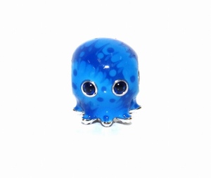 パンドラ PANDORA Ocean Bubbles & Waves Octopus ブレスレットチャーム ペンダントトップ タコ オクトパス 青 ブルー