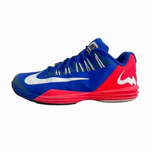 ナイキ NIKE LUNAR BALLISTEC ルナ バリスティック スニーカー US9.5 27.5cm ブルー レッド 青 赤 631653-416 メンズ