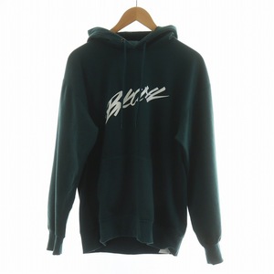 バックチャンネル BACK CHANNEL DRY PULLOVER PARKA プルオーバー パーカー 長袖 プリント M 緑 グリーン 2322275 /MQ メンズ