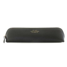 スマイソン SMYTHSON PANAMA PENCIL CASE ペンケース 筆箱 レザー 黒 ブラック /AN4 レディース_画像1