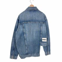 ファセッタズム FACETASM Levi's リーバイス WIDE & SLIM TRUCKER MUTATION デニムジャケット アシンメトリー S 青 ブルー YA-JK-U07 メン_画像2