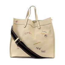 コーチ COACH 近年モデル フィールトート ウィズ エンブロイダリー トートバッグ レザー ベージュ C3943 /AK18 レディース_画像1