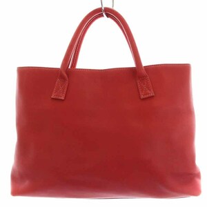 to lion TRION tote bag handbag leather red red /YI13 lady's 