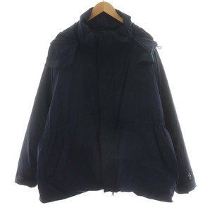 Adult Oriented Robes アダルトオリンエンテッドローブス Pastels NAVY ダウンジャケット ナイロン フード アウター 5 XL 紺の画像1