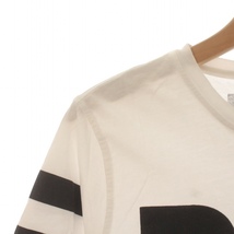 ハイドロゲン HYDROGEN Tシャツ カットソー 半袖 クルーネック プリント スカル M 白 ホワイト /BB メンズ_画像4