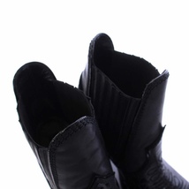 未使用品 ディースクエアード Heeled Ankle Boots Western boot アンクル ウエスタンブーツ ハイヒール カウレザー 38 25.5cm 黒_画像5
