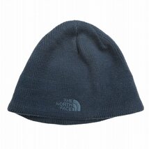 美品 ザノースフェイス THE NORTH FACE Bones Recycled Beanie ボーンズ リサイクル ビーニー ニット帽 ロゴ 刺繍 裏地フリース リブ_画像1