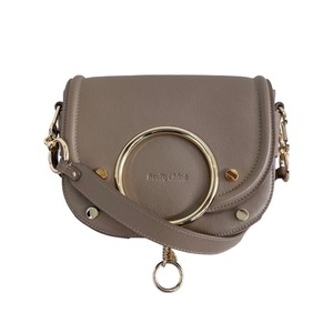 シーバイクロエ SEE BY CHLOE MARA CROSSBODY マラ クロスボディ ショルダーバッグ グレージュ 灰 レディース