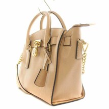 マイケルコース MICHAEL KORS ショルダーバッグ ハンドバッグ 2way レザー ピンクベージュ /YI3 レディース_画像3