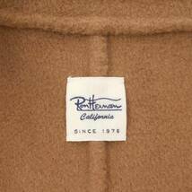 ロンハーマン Ron Herman 22AW Bal Collar Rever Coat ステンカラーコート アウター ロング カシミヤ混 XS キャメル /ES レディース_画像3