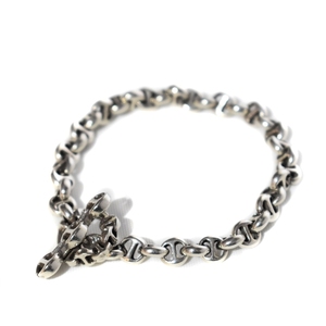  horn sen Booth HOORSENBUHS 5mm OPEN-LINK Bracelet open link bracele 925 silver men's lady's 