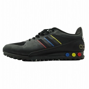 美品 20SS アディダスオリジナルス adidas originals LA TRAINER 2.0 トレイナー スニーカー ローカット ロゴ メッシュ ライン 3ストライプ