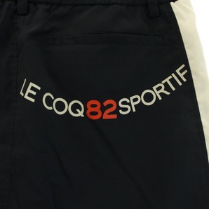 ルコックスポルティフ le coq sportif ゴルフウェア ミニスカート キュロットスカート ジップフライ 11 L 紺 ネイビーの画像7