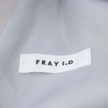 フレイアイディー FRAY I.D 22SS タックシェイプVネックドレス ワンピース ロング ノースリーブ 0 ライトグレー /DF ■OS レディース_画像3