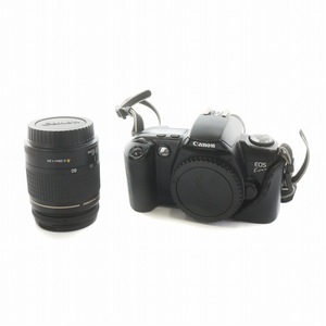 CANON キャノン EOS KISS フィルムカメラ 一眼レフ ジャンク品 ウルトラソニック 28-80mm 1:3.5-5.6 黒 ブラック ■GY27 /MQ その他