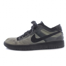 NIKE COMME DES GARCONS WMNS DUNK LOW BLACK/BLACK-CLEAR ダンク ロー ブラック/クリアブラック スニーカー US9.5 26.5cm CZ2675-002_画像1