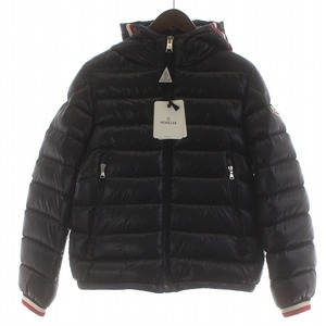 未使用品 モンクレール MONCLER 21AW ALBERIC GIUBBOTTO ダウンジャケット フード付き 14A 164cm 紺 マルチカラー G29541A58520 68950