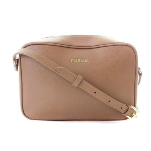 フルラ FURLA LILLI ショルダーバッグ レザー 茶 ブラウン ■SH /AK4 レディース