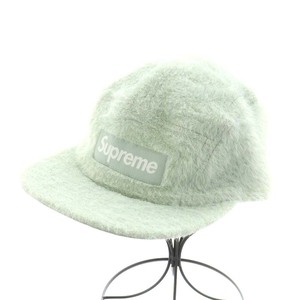 シュプリーム SUPREME 19AW Faux Fur Camp Cap キャップ 帽子 フェイクファー ロゴ 水色 ライトブルー /AN4 ■GY18 メンズ