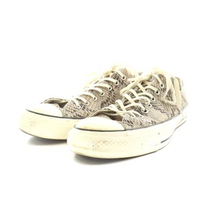 コンバース CONVERSE × WACKO MARIA ALL ワコマリア STAR OX WM オールスター スニーカー パイソン柄 28.0cm ベージュ 1CL624