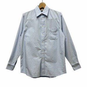  Marni MARNI oxford shirt cotton .? button down 44 blue blue CUMU0131S0 men's 