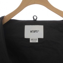 WTAPS 20SS JUNGLE LS 02 SHIRT.COTTON.SATIN.CAMO 製品染め ミリタリージャケット アウター 迷彩 01 S カーキ 201WVDT-SHM03_画像3