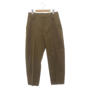 マーガレットハウエル MARGARET HOWELL 23SS DRY COTTON TWILL パンツ テーパード センターシーム 2 ベージュ /DF ■OS レディース