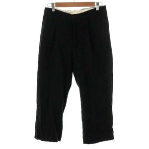 シュプリーム SUPREME 20SS Pleated Trousers パンツ ジッパーフライ 絹混 シルク混 30 M 黒 ブラック /AN28 メンズ