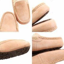 アグ UGG アンスレー W ANSLEY 3312 モカシンローファー ムートン シューズ 靴 US6 23cm ピンク ■GY99 /MW レディース_画像9