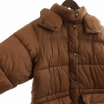 ザノースフェイス THE NORTH FACE キャンプシェラショート CAMP Sierra Short 中綿ジャケット マウンテン フード付き M 茶 NY82032_画像5