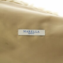 マレーラ MARELLA ショートコート フォックスファー 毛皮 長袖 40 L アイボリー 34660117 ■GY18 /MQ レディース_画像4