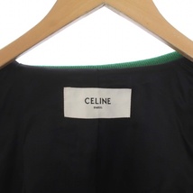 セリーヌ CELINE by Hedi Slimane ジャクソン テディ ジャケット スタジャン ブルゾン 44 XS 緑 グリーン 2V58N896C メンズ_画像3