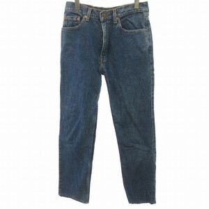 リーバイス Levi's ヴィンテージ 90s 510-0217 デニムパンツ ジーンズ ストレート 525工場 USA製 青 ブルー W32 L34 約L 0224 メンズ