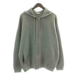 B&Y United Arrows BEAUTY&YOUTH beauty & Youth smoothie Zip Parker jacket knitted long sleeve L green 1228-199-0641