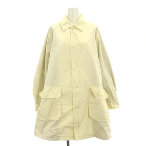  Moussy moussy 22SS BACK TUCK UTILITY jacket military manner thin outer cotton .F cream color /NR #OS lady's 