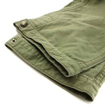 ノンネイティブ ハンターアンクルカット 6P パンツ HUNTER ANKLE CUT 6P PANTS カーゴパンツ クロップド ジップフライ 1 S カーキ_画像6