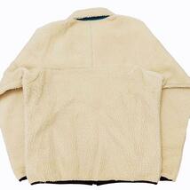 パタゴニア Patagonia Classic Retro X Jacket クラシックレトロX ボアフリースジャケット アウトドア 23055 アイボリー M 0218 メンズ_画像2