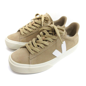 ヴェジャ VEJA CAMPO SUEDE スニーカー 22.5cm ベージュ 240227E 靴 ■ECS レディース