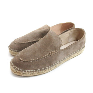 アニエスベー agnes b. ESPADRILLE KAI エスパドリーユ スリッポン 38 ベージュ 240227E ■ECS レディース