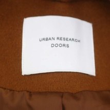 アーバンリサーチ ドアーズ URBAN RESEARCH DOORS ウール2way フードコート アウター ロング One 茶色 ブラウン /ES ■OS レディース_画像3