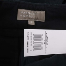 マーガレットハウエル MARGARET HOWELL HEAVY COTTON TWILL PANTS パンツ ワイド ジップフライ コットン IIM グレー_画像3