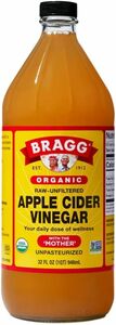 Bragg オーガニック アップルサイダービネガー 【日本正規品】りんご酢 酢酸菌 にごり酢 リンゴ酢 946ミリリットル (x