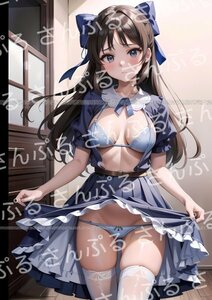 0jw [おまけあり] アイドルマスター シンデレラガールズ 橘ありす 同人ポスター A4サイズ 光沢 高品質 イラスト アート アニメ 美少女