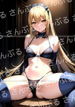 0rc [おまけあり] ダンジョンに出会いを求めるのは間違っているだろうか アイズ ヴァレンシュタイン A4サイズ同人ポスター アニメ ダンまち_画像1