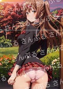 1ff [おまけあり] 中二病でも恋がしたい! 丹生谷森夏 同人ポスター A4サイズ 高品質 イラスト アニメ ラノベ 中二恋 中恋 にぶたにしんか