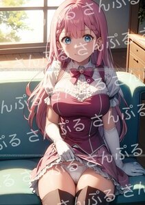 1iu [おまけあり] ぼくたちは勉強ができない 桐須真冬 同人ポスター A4サイズ 高品質 イラスト アニメ 漫画 ぼく勉 真冬先生 きりすまふゆ